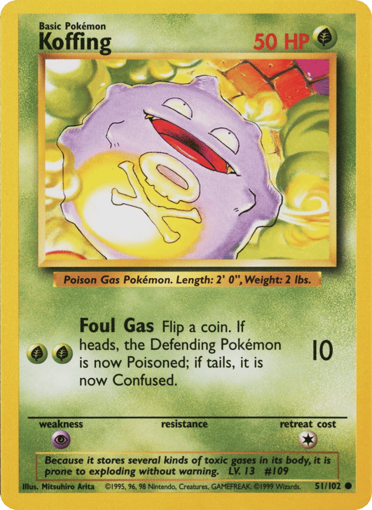 Koffing - Base (51/102)