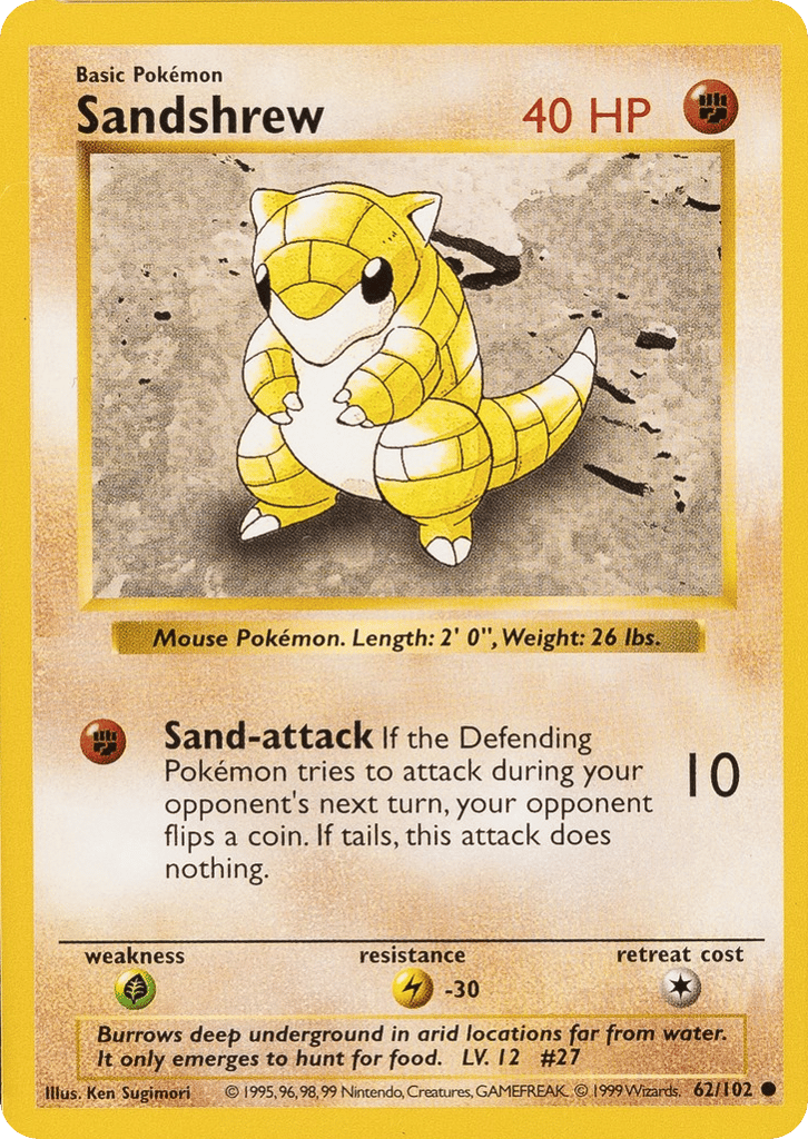 Sandshrew - Base (62/102)