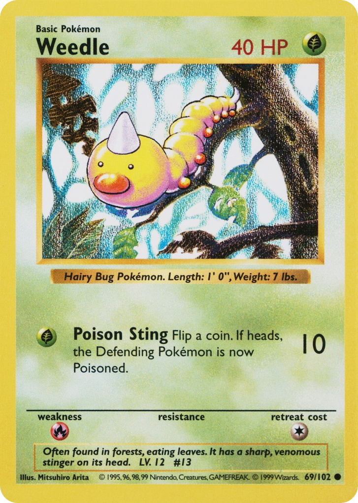 Weedle - Base (69/102)