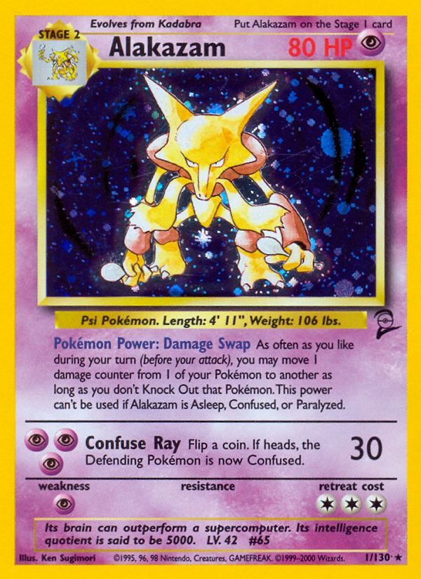 Alakazam - Base Set 2 (1/130)