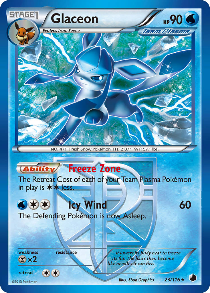 Glaceon - Plasma Freeze (23/116)