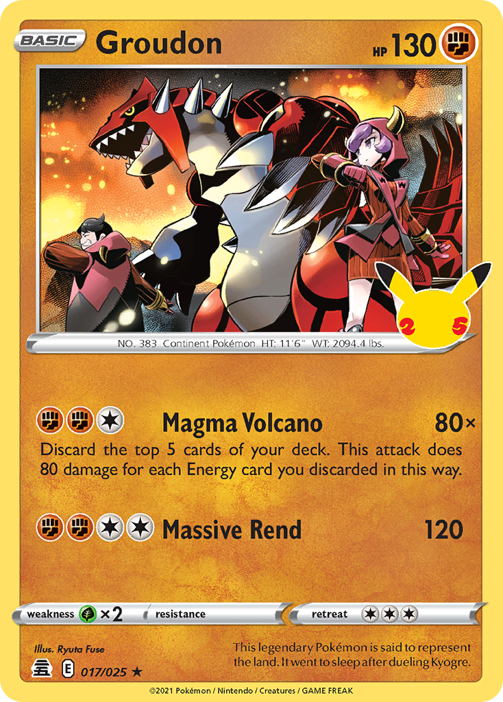 Groudon - Celebrations (17)