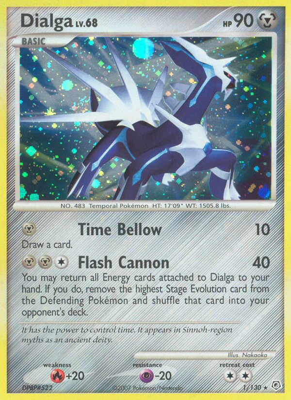 Dialga - Diamond & Pearl (1/130)