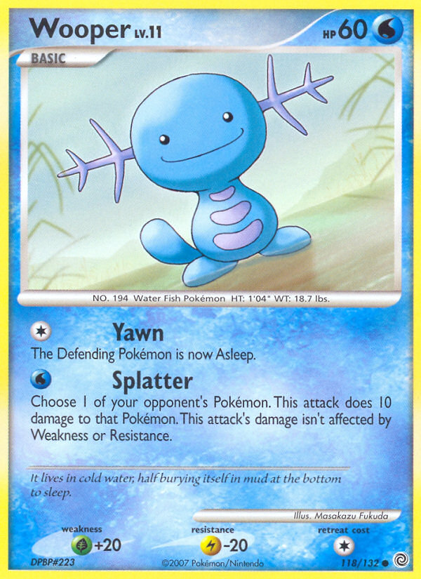 Wooper - Secret Wonders (118/132)