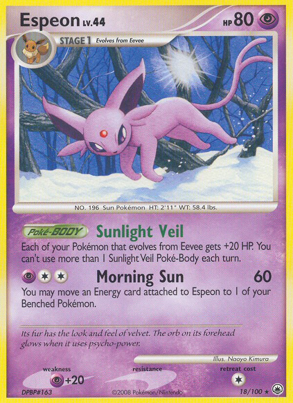 Espeon - Majestic Dawn (18/100)