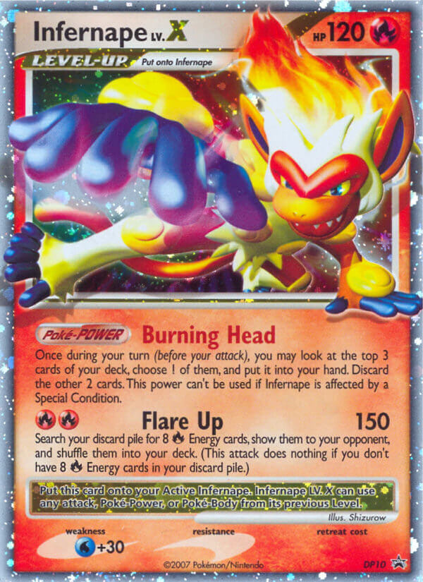 Infernape LV.X - DP Black Star Promos (DP10)