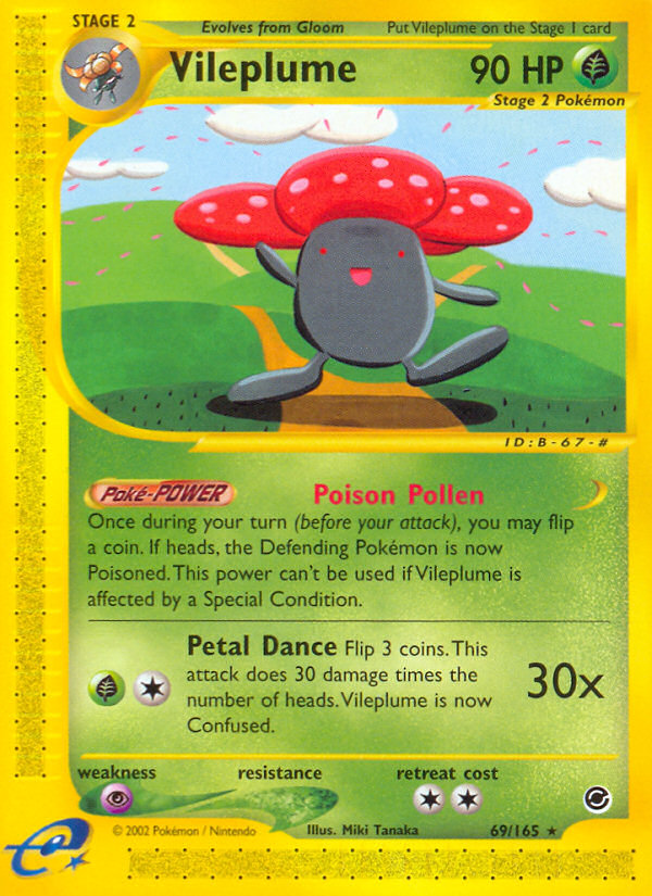 Vileplume - Expedition Base Set (69/165)