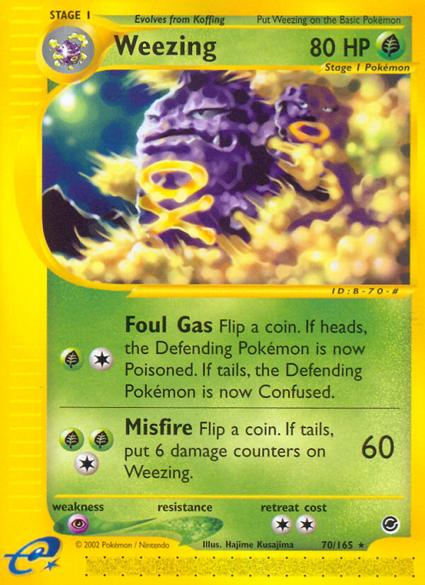 Weezing - Expedition Base Set (70/165)