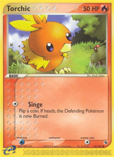 Torchic - Ruby & Sapphire (74/109)