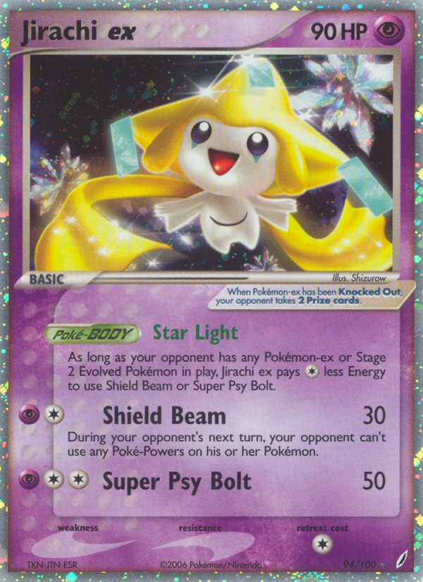 Jirachi ex - Crystal Guardians (94/100)