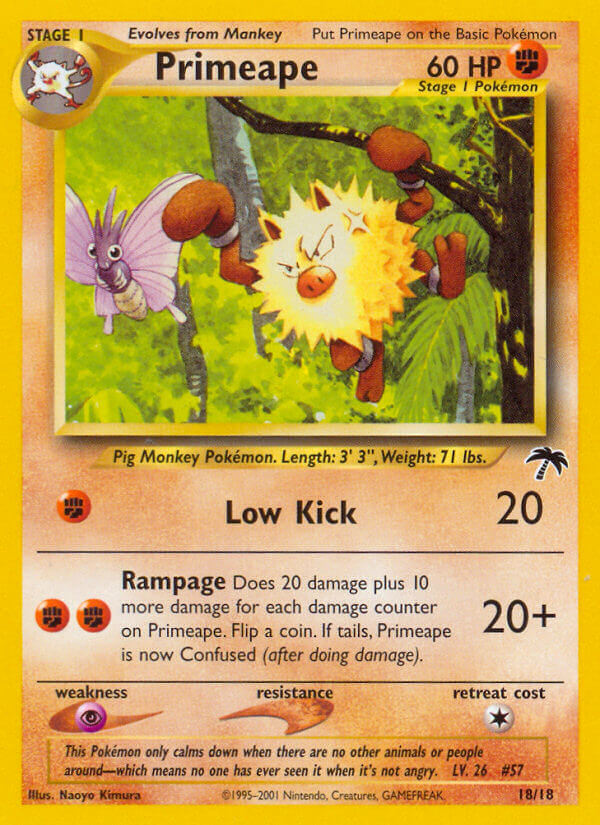 Primeape - Southern Islands (18/18)